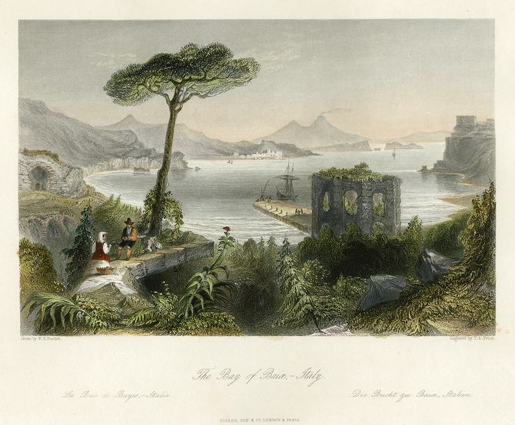 Italy, Bay of Baiae, 1841