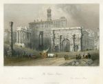 Italy, Rome, the Forum, 1841