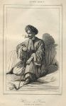 Syria, a man of Damascus, 1847