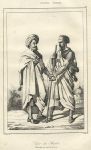 Arabia, Arab greeting, 1847