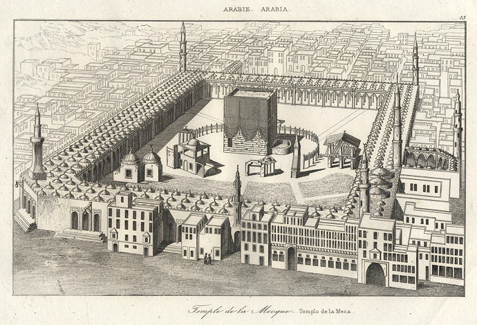 Arabia, Mecca, 1847