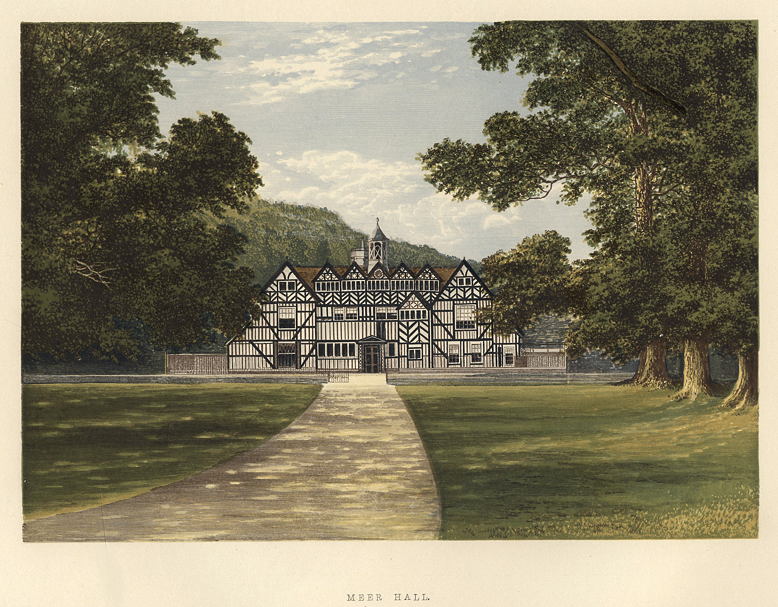 Worcestershire, Meer Hall, 1880