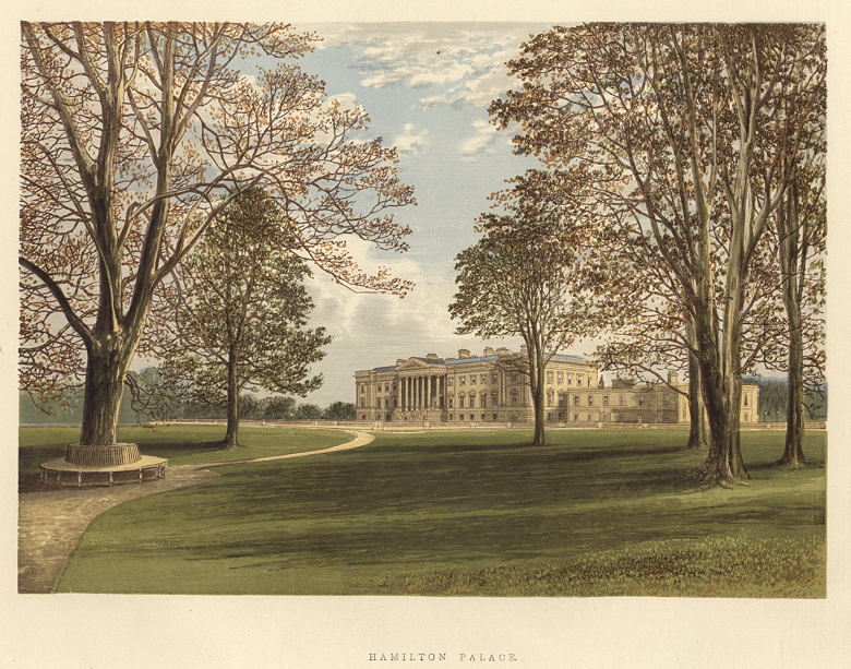 Scotland, Hamilton Palace, 1880