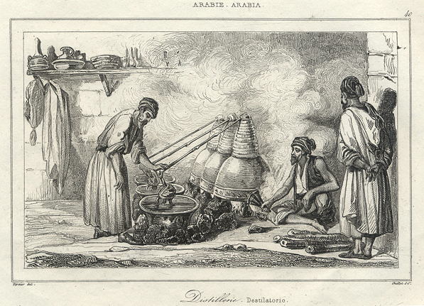 Arabia, Distillery, 1847