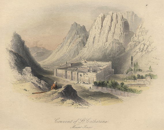 Sinai, Convent of St.Catherine, 1849