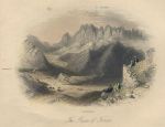 Sinai, Ruins of Feiran, 1849