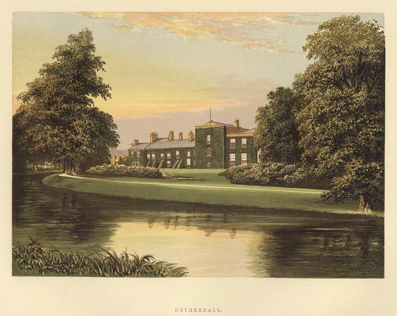 Cumberland, Netherhall, 1880