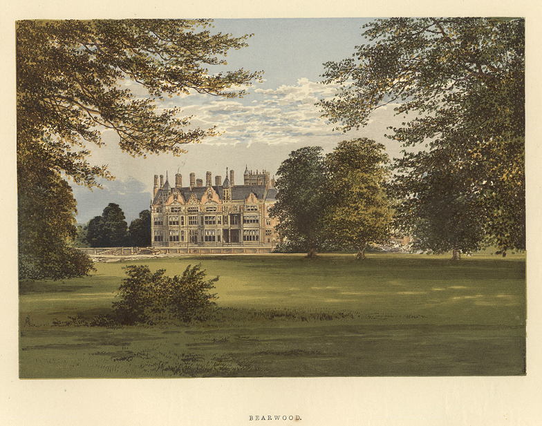 Berkshire, Bearwood, 1880