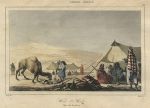 Arabia, Arab camp, 1847