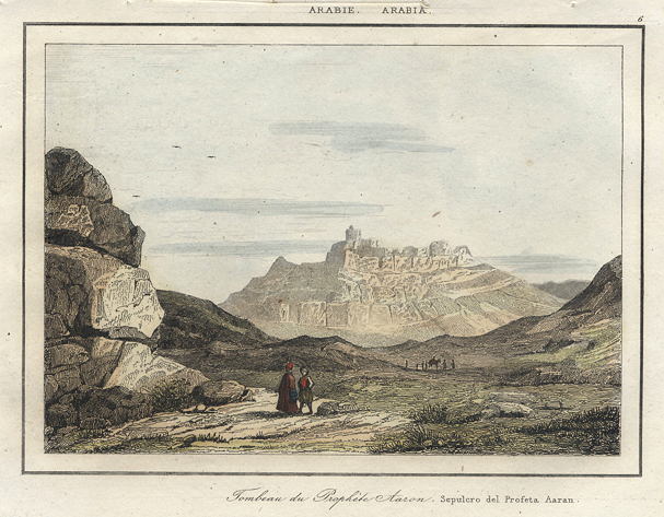 Jordan, Sepulchre of the Prophet Aaron, 1847