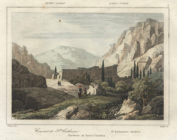 Sinai, Convent of St. Catherine, 1847