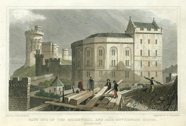 Edinburgh, Bridewell & Jail Governor's House, 1831