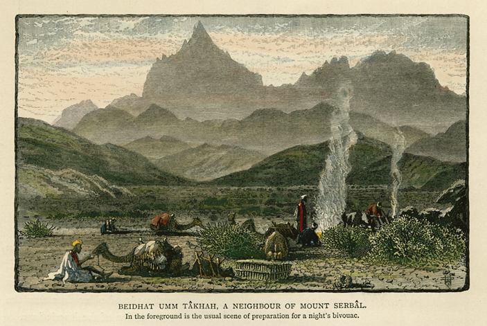 Sinai, Beidhat Umm Takhah, near Mt. Serbal, 1880