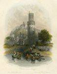 Germany, Oberwesel, the Round Tower, 1841