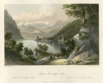 Italy, Lake Lugano, Bissone, 1841