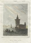 Turkey, Istanbul, The Leandre Tower, 1847