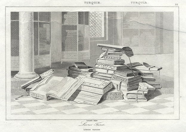 Turkey, Turkish Books, 1847