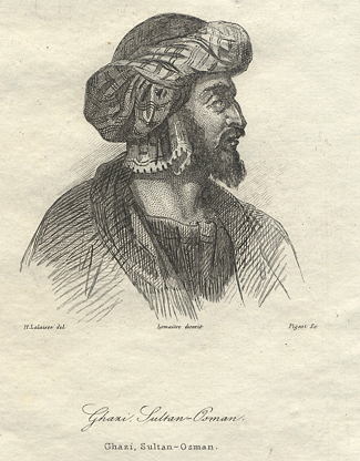 Turkey, Ghazi, Sultan Osman, 1847