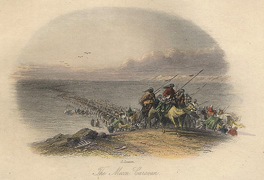 Sinai, Caravan to Mecca, 1849