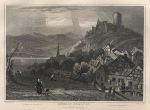 Germany, Ruins of Keimburg, 1835