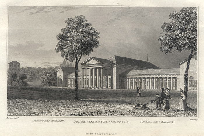 Germany, Conservatory at Wisebaden, 1835