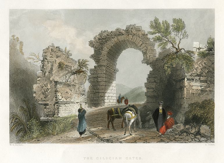 Holy Land, The Cilician Gates (southern Turkey), 1837