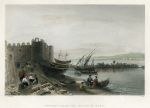 Syria, Tortosa (Tartous) from the Island of Ruad, 1837