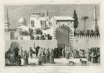 Turkey, Constantinople, Reception of the Venetian Ambassador, 1847