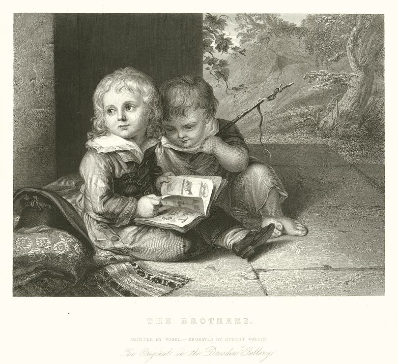 The Brothers, after Vogel, 1846