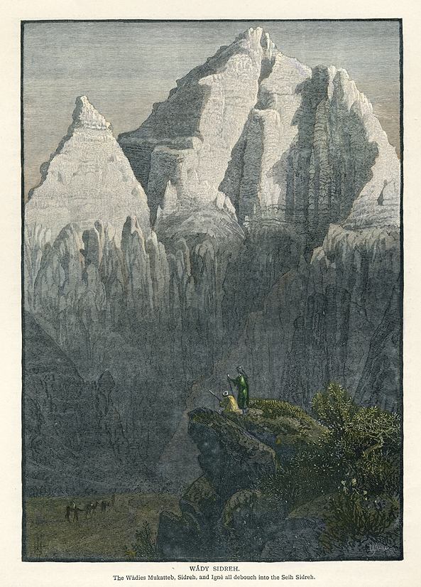 Sinai, Wadi Sidreh, 1880