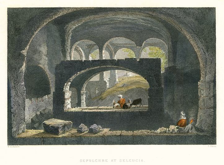 Turkey, Sepulchre at Seleucia, 1837