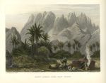 Egypt, Sinai, Mount Serbal from Wady Feiran, 1880