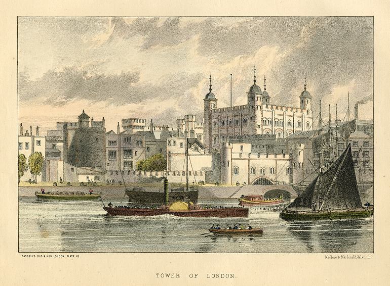 The Tower of London, 1878