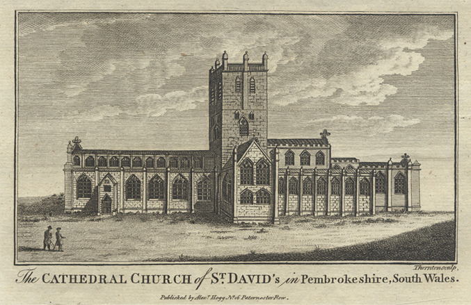 Wales, St. David's Cathedral, 1786