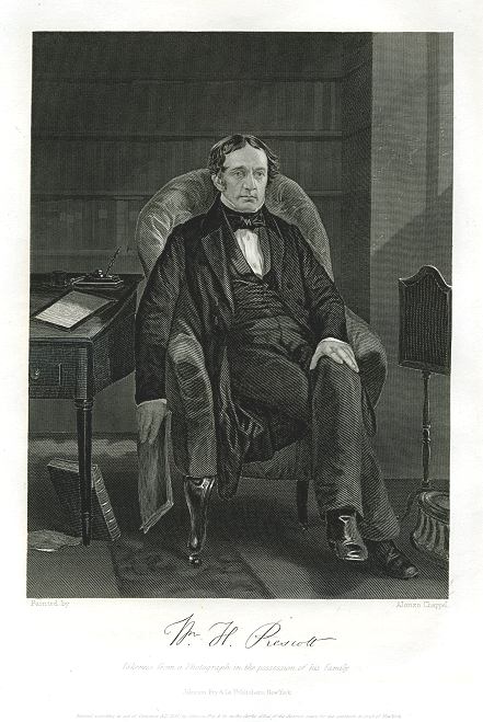 USA, William Hickling Prescott after Alonzo Chappel, 1861