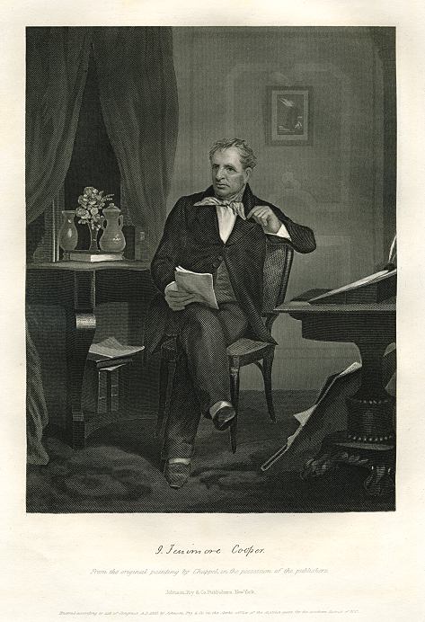 USA, James Fenimore Cooper after Alonzo Chappel, 1861