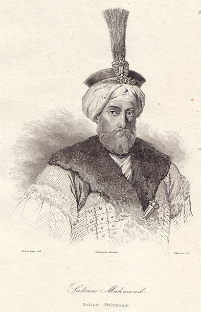 Turkey, Sultan Mahmoud (Mahmud), 1847