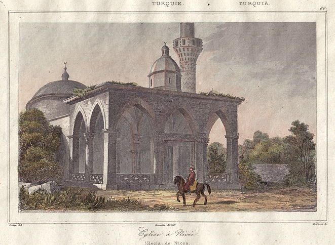 Turkey, Nicea Church, 1847