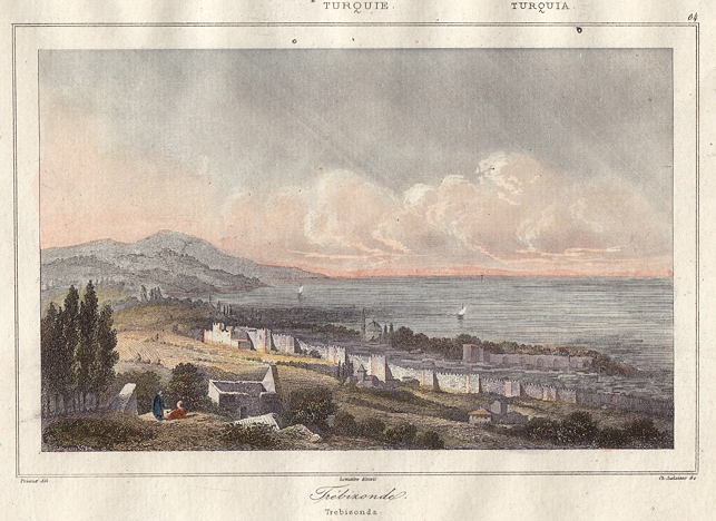 Turkey, Trebizonde (modern Trabzon), 1847