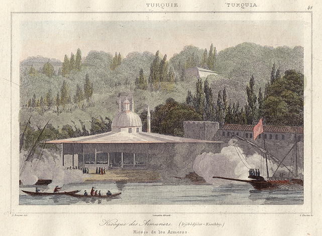 Turkey, Istanbul, Kiosque des Armuriers (Djebedjiler-Kiochky), 1847