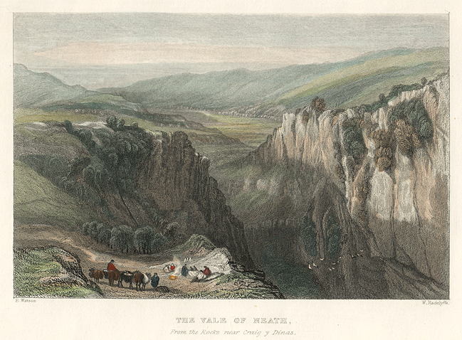 Wales, Vale of Neath, 1838