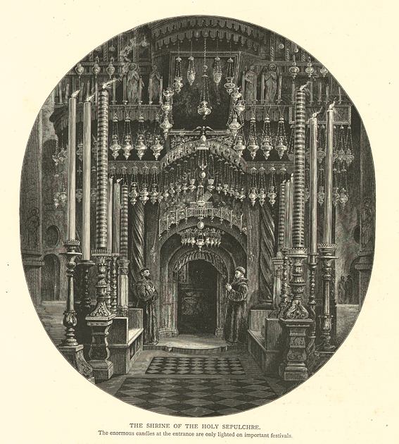 Jerusalam, Shrine of the Holy Sepulchre, 1880