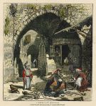 Jerusalem, a Street Cafe, 1880