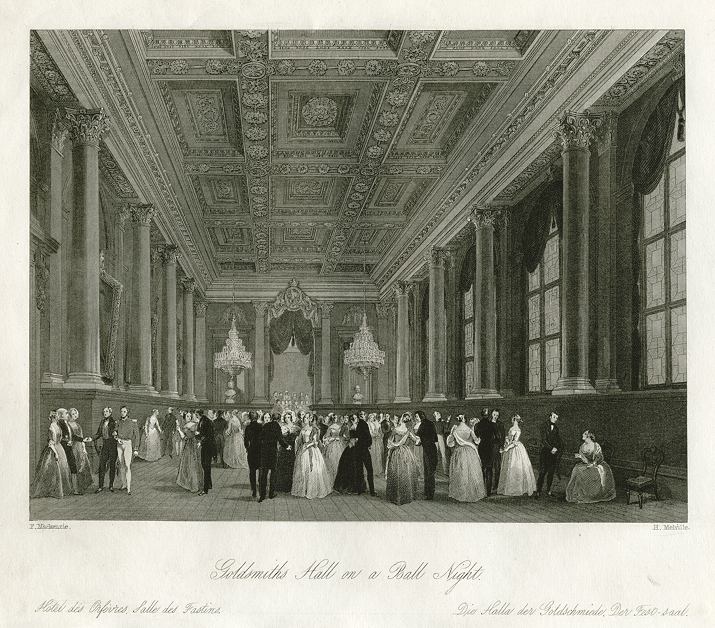 London, Goldsmiths Hall, 1841