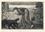 'The Wine of Circe', etching by Payrau after Burne-Jones, 1896