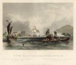 China, H.M. Ships at Bocca Tigris on the Pearl River, 1858