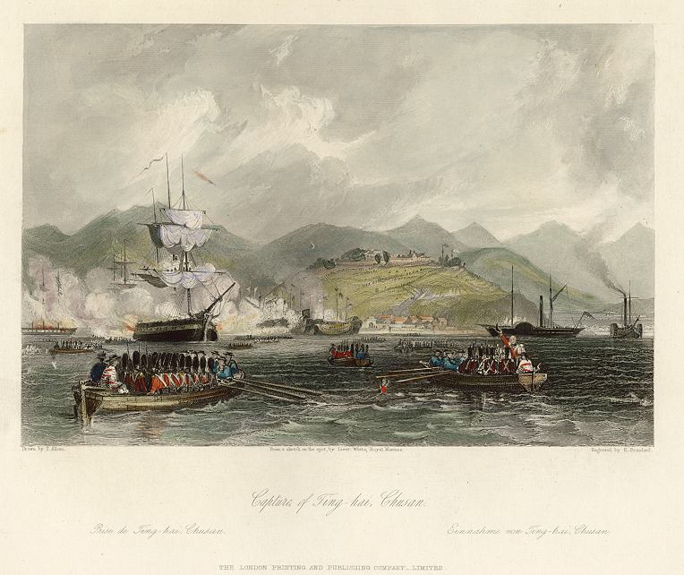 China, Capture of Ting-hai, Chusan, 1858