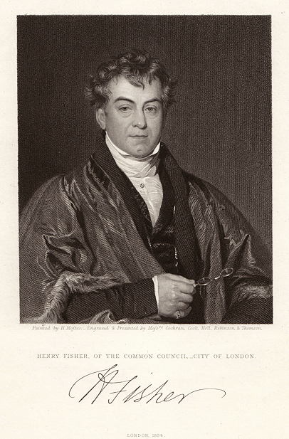 Henry Fisher, of the Common Council, 1836