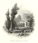 Jerusalem, Golden Dome of the Rock (Kubbet es-Sakhra), 1875