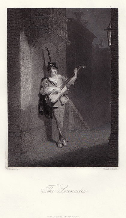 The Serenade (with guitar), 1849